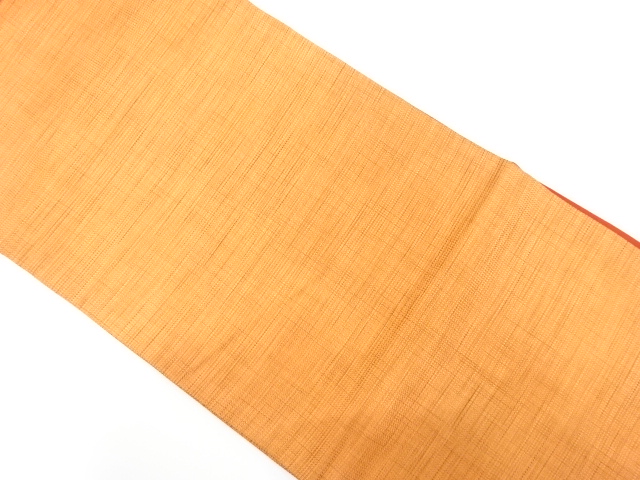 JAPANESE KIMONO / ANTIQUE FUKURO OBI / SILK / WEAVE PATTERN